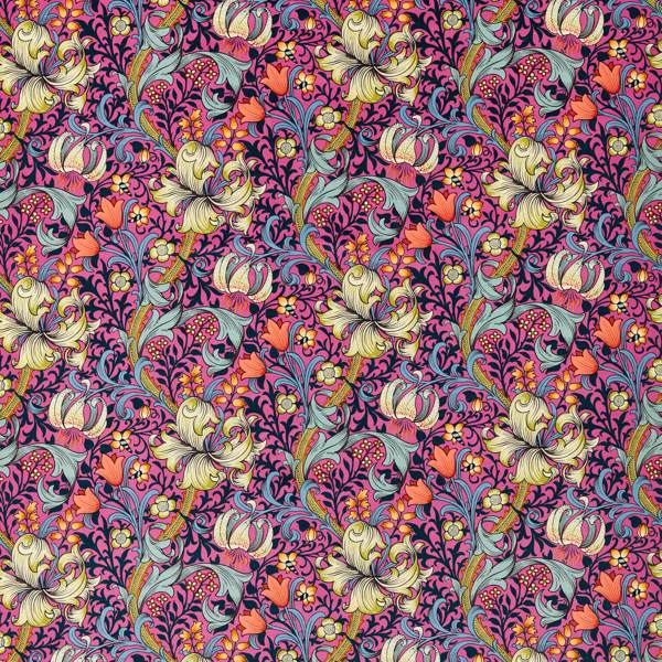 Golden Lily Tyg — Bedford Park Fabrics — Morris & Co