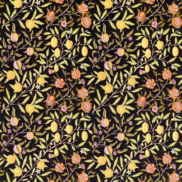 Morris and Co Stoff Fruit — Bedford Park Fabrics Twilight