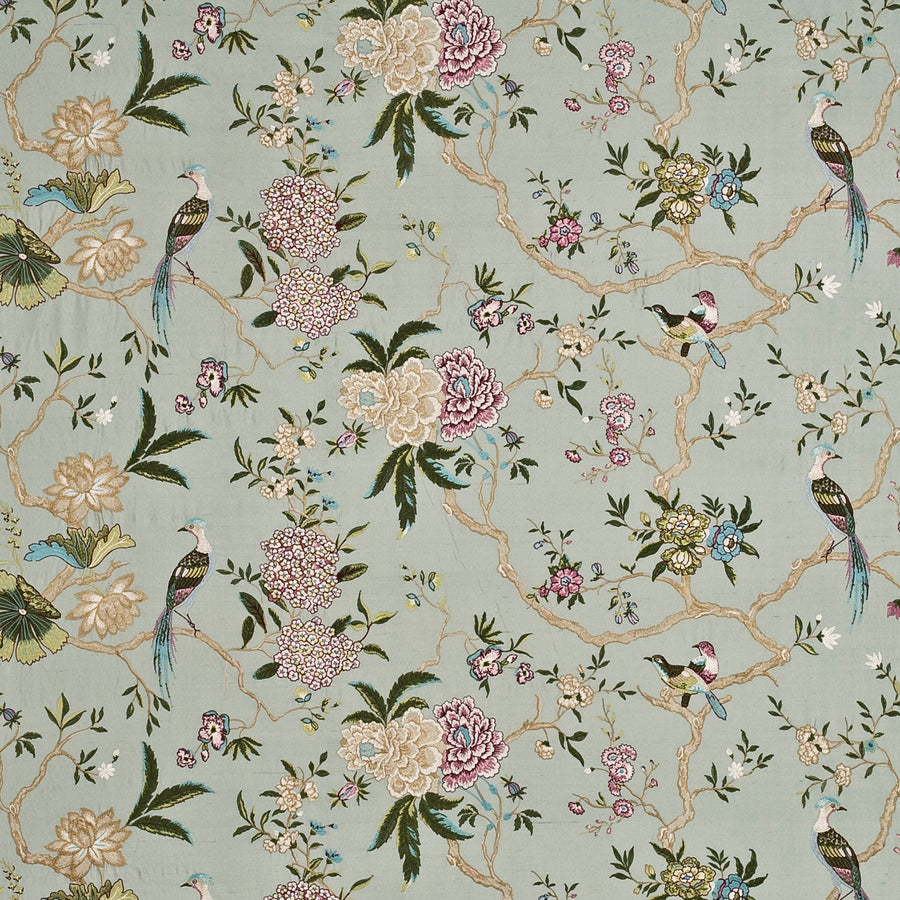 Oriental Bird Embroidery Silk -kangasnäyte | G P & J Baker
