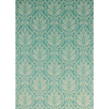 Ryecote Damask Aqua tyg