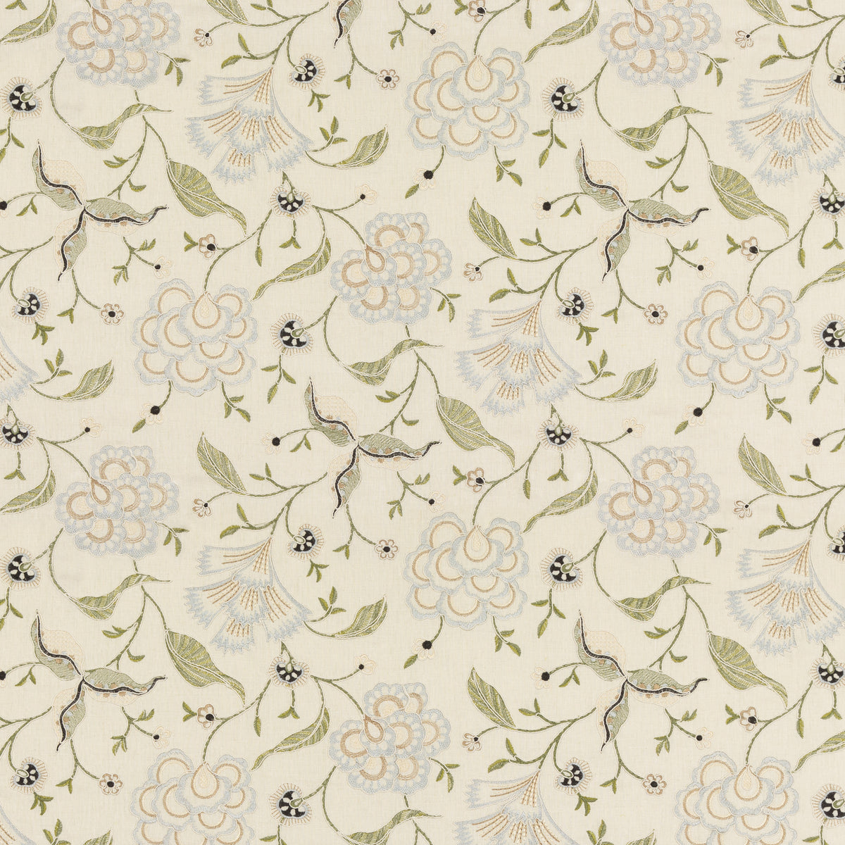 Lamorna Embroidery Fabric