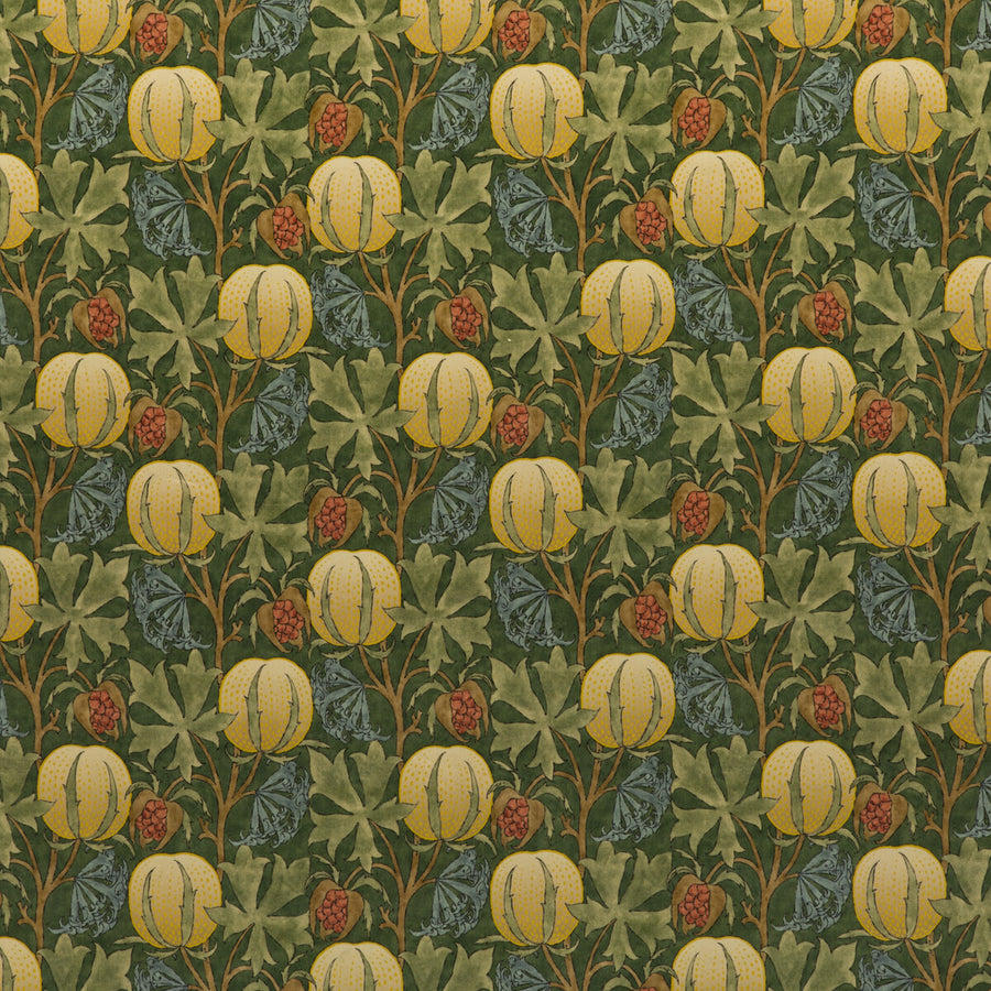 Pumpkins Velvet Fabric — G P & J Baker