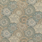 Imari Soft Blue Stoff