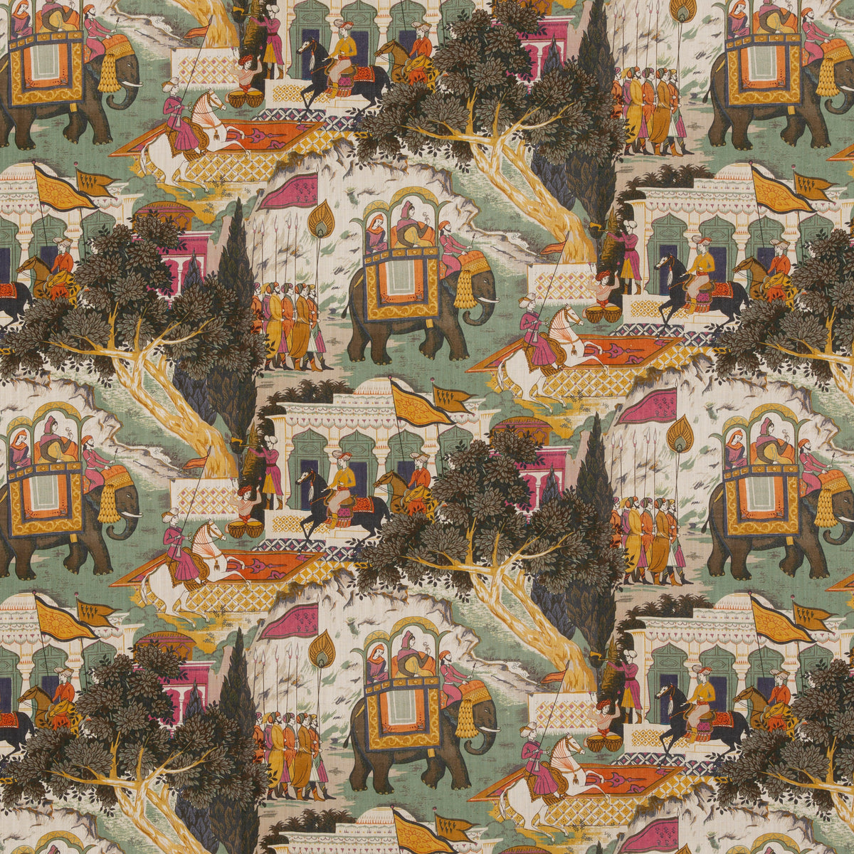 Shalimar Aqua Stoff