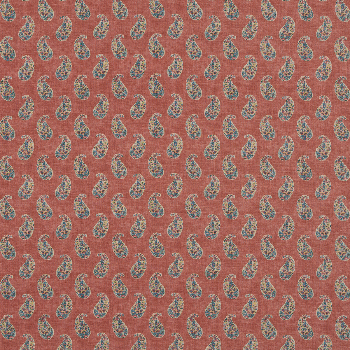 Patola Paisley Stof - Aqua