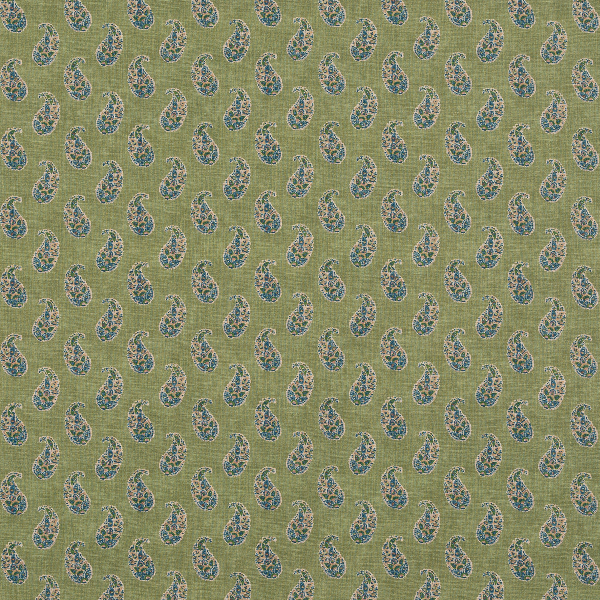Patola Paisley Emerald stof