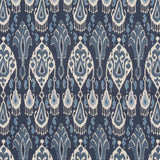 Ikat Bokhara Linen -kangas