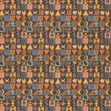Potato Print Chocolate -kangas