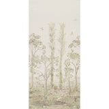 Tall Trees Printed Panel Stof - Sunset