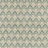 Zaraband Texture Stoff - Teal/Spice