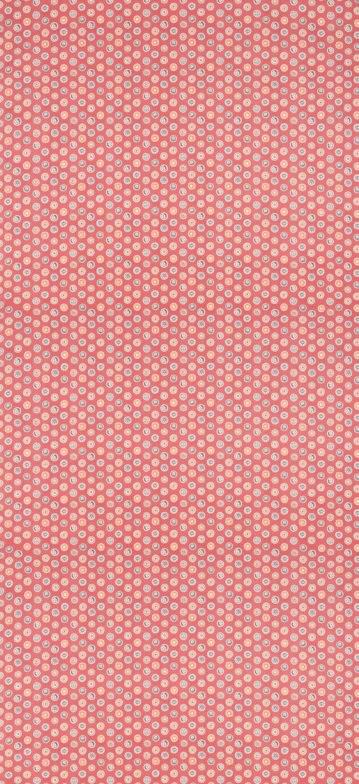 Court Buttons Old Red -kangas