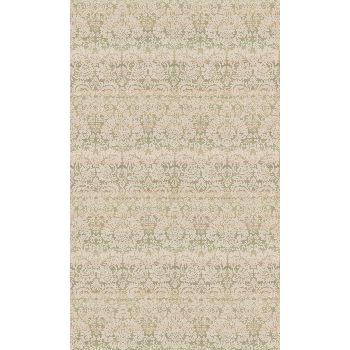 Queen'S Damask Green -kangas