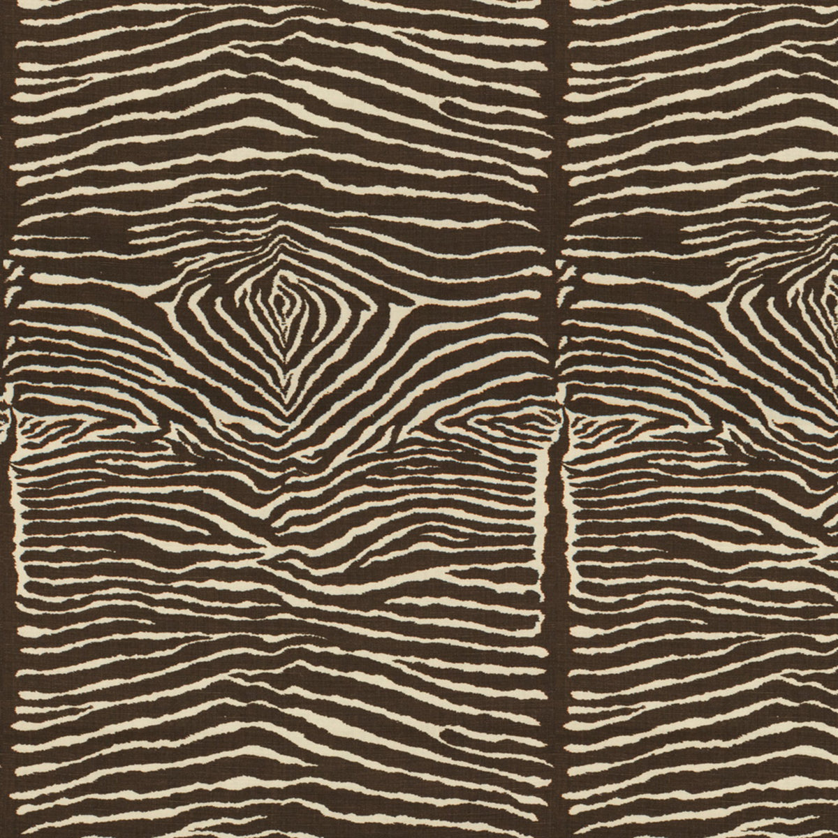 Le Zebre Linen Print Stoff