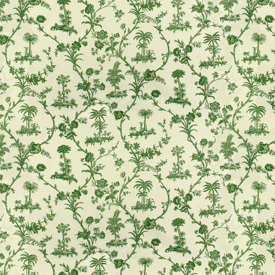 West Indies Toile Cotton Print Tyg — Brunschwig & Fils