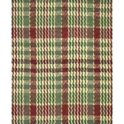 Kingston Plaid M Berry/Cream/Jade -kangas