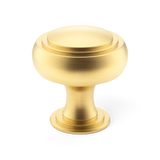Armac Martin Carlton Möbelknopf – Satin Messing, Satinlack