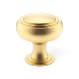 Armac Martin Carlton Schrankknopf – Satin Messing, unlackiert