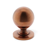 Armac Martin Cotswold Cabinet Knob, ball shape – Antique copper