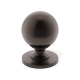 Armac Martin Cotswold Cabinet Knob, ball shape – Dark Bronze