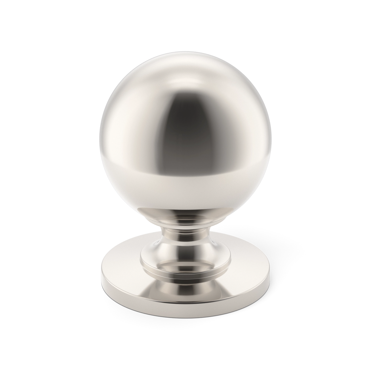 Armac Martin Cotswold Cabinet Knob, ball shape – Polished nickel