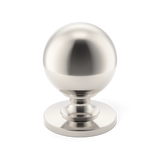 Armac Martin Cotswold Cabinet Knob, ball shape – Polished nickel
