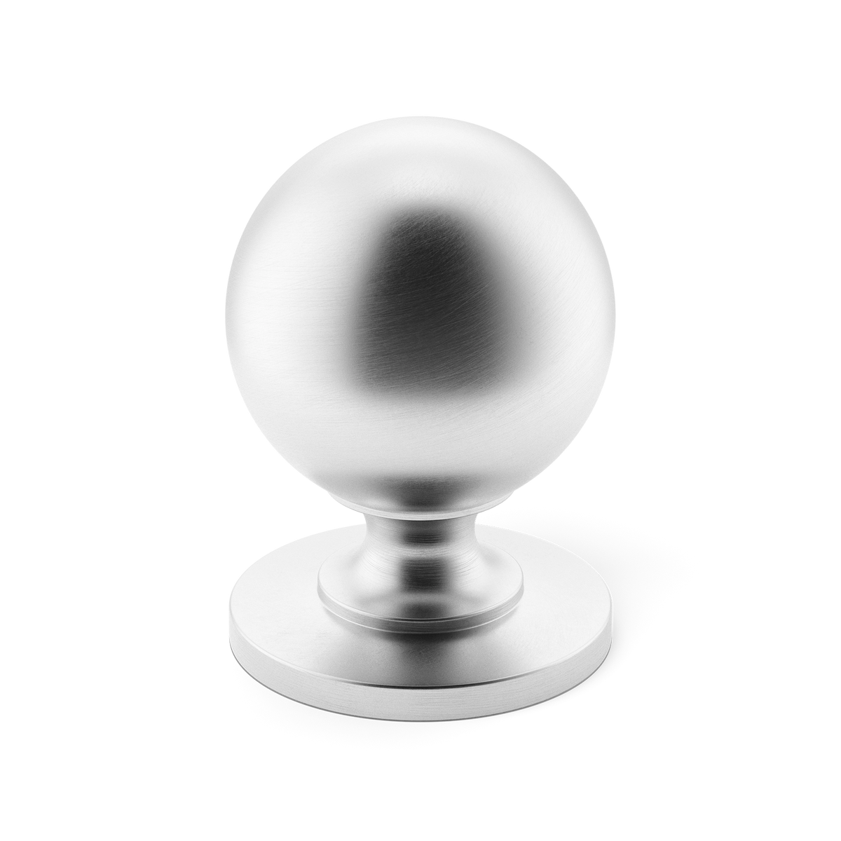 Armac Martin Cotswold Cabinet Knob, ball style – Satin chrome