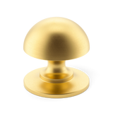 Armac Martin Cotswold Schrankknopf, Pilzform – Satin Messing, lackiert