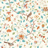 Sanderson Tapete Arils Garden Teal/Russet