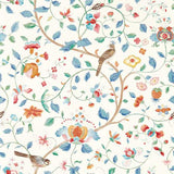 Sanderson Tapete Arils Garden Indigo/Red