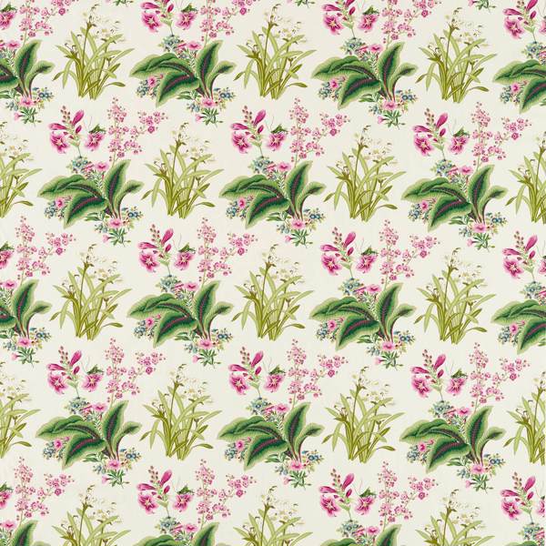 Sanderson Tyg Enys Garden Rose/ Leaf