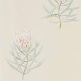 Sanderson Protea Flower Russet/Green -tapetti