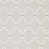 Sanderson Tapete Empire Trellis Silver/Calico