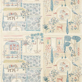 Sultans Garden Ruby/Teal — Sanderson tygprov