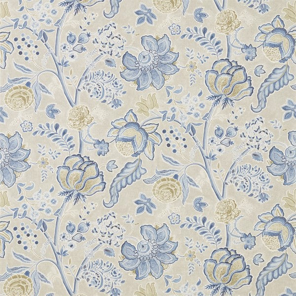 Shalimar China Blue/Linen — Sanderson tygprov