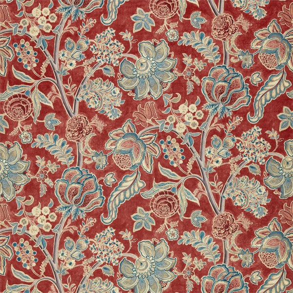 Shalimar Ruby/Teal — Sanderson tygprov