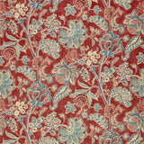 Shalimar Ruby/Teal — Sanderson tygprov
