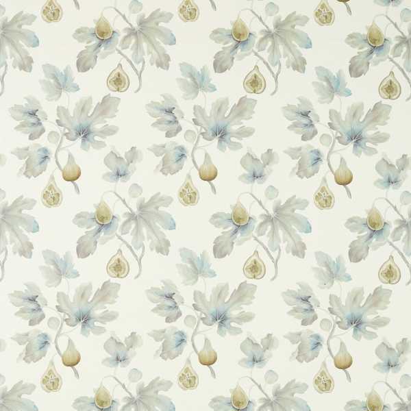Fig Harvest Wedgwood/Chalk — Sanderson fabric sample