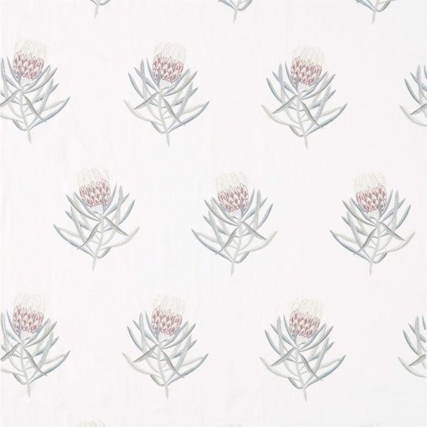 Sanderson Tyg Protea Flower Porcelain/Orchid