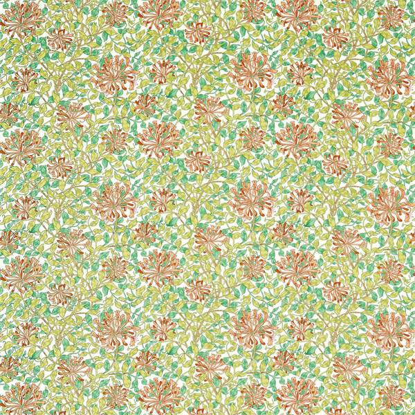 Honeysuckle Tyg — Queen Square Fabrics — Morris & Co