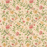Sanderson Stoff Porcelain Garden Red/Beige
