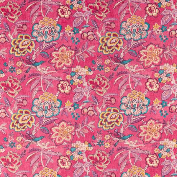 Indra Flower Hibiscus — Sanderson fabric sample