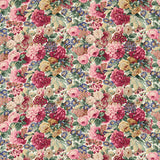 Sanderson Stoff Rose & Peony — Autumn Prints Red