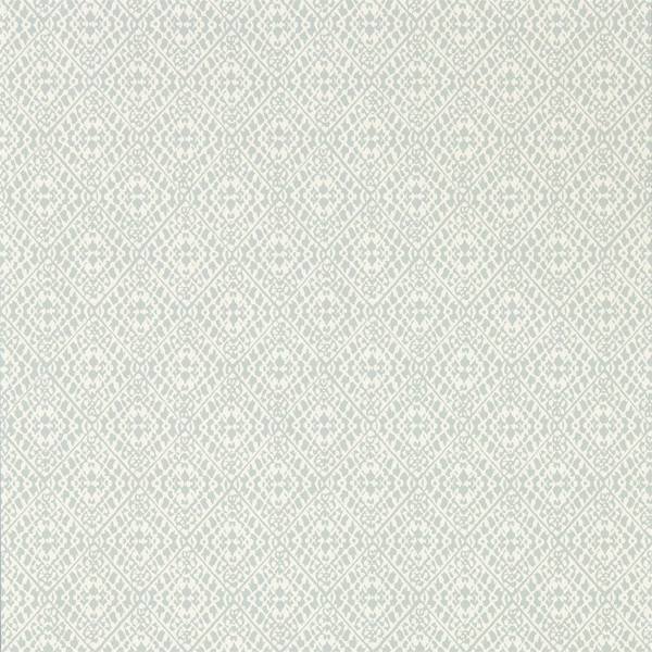 Sanderson Behang Pinjara Trellis Blue Clay