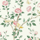 Sanderson Wallpaper Andhara Rose/Cream