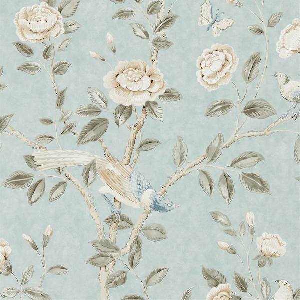 Sanderson Wallpaper Andhara Dove/Cream