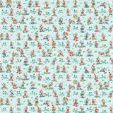 Sanderson Wallpaper Mickey & Minnie Bonbon Blue