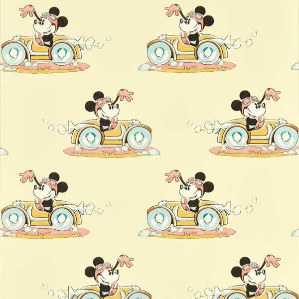 Sanderson Tapete Minnie On the Move Sherbet
