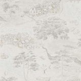 Sanderson Behang Sea Houses Chalk/Silver