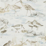 Sanderson Tapet Estuary Birds Blue/Grey