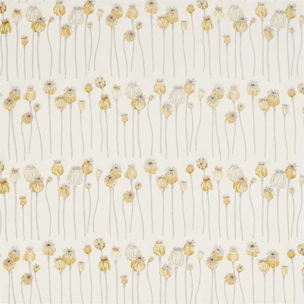 Poppy Pods Fabric — Sanderson